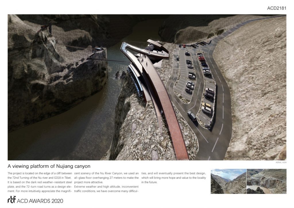 A viewing platform of Nujiang canyon | Arch-Hermit - Sheet2