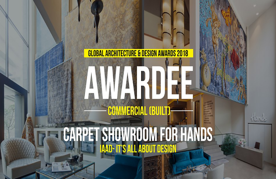 Carpet showroom for HANDS | IAAD- IT’S ALL ABOUT DESIGN