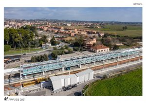 Cesano Railway Station Restyling Project Rome Italy | Alessia Maggio (AMAART Architects) - Sheet1