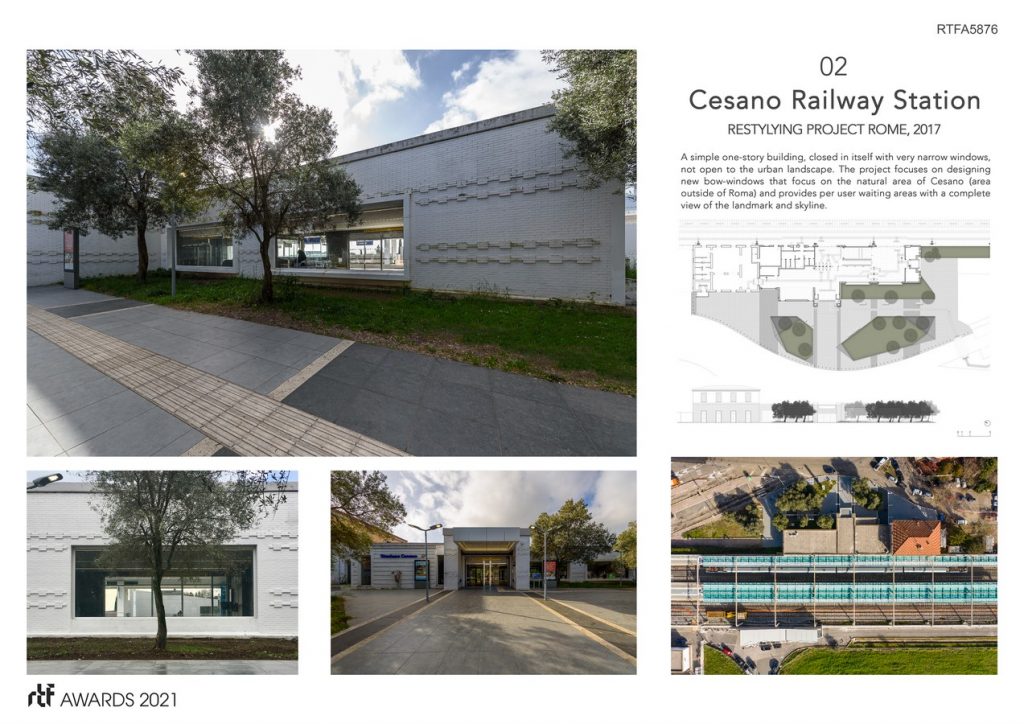 Cesano Railway Station Restyling Project Rome Italy | Alessia Maggio (AMAART Architects) - Sheet3