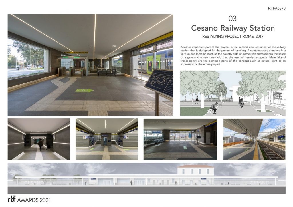 Cesano Railway Station Restyling Project Rome Italy | Alessia Maggio (AMAART Architects) - Sheet4