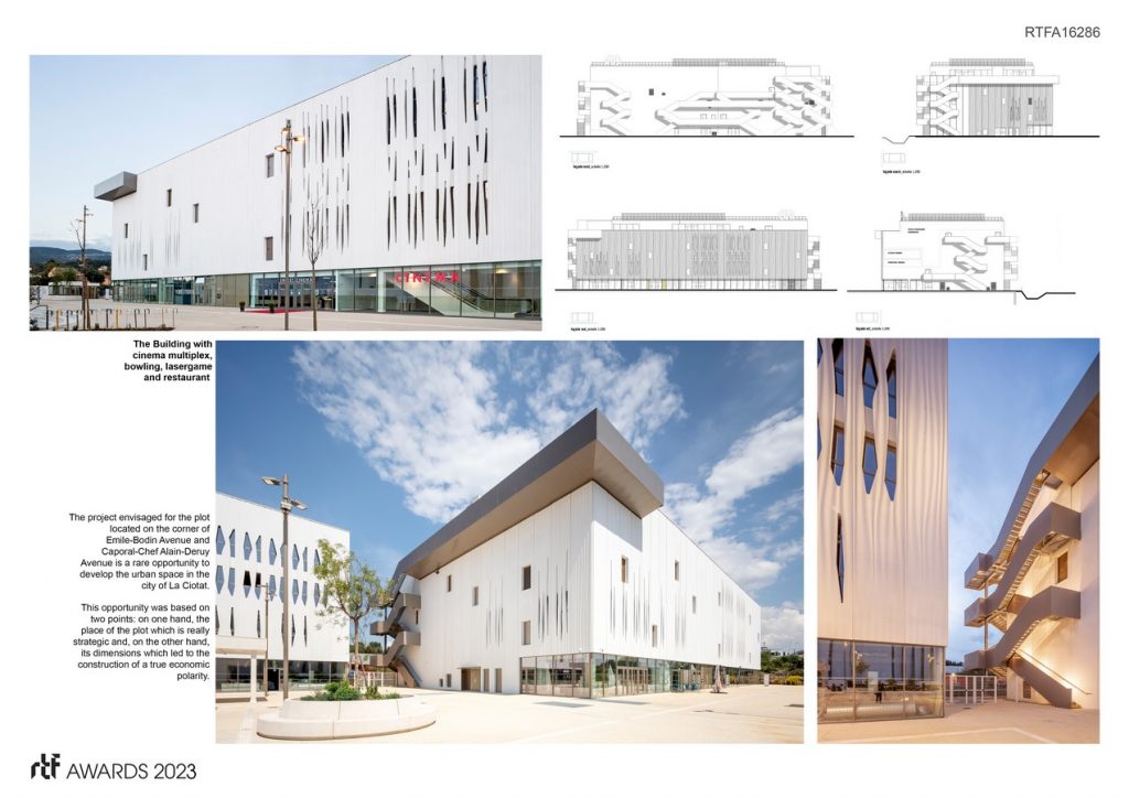 Cinema, leisure and sports complex in La Ciotat | Atelier(s) Alfonso Femia / AF517 - Sheet3