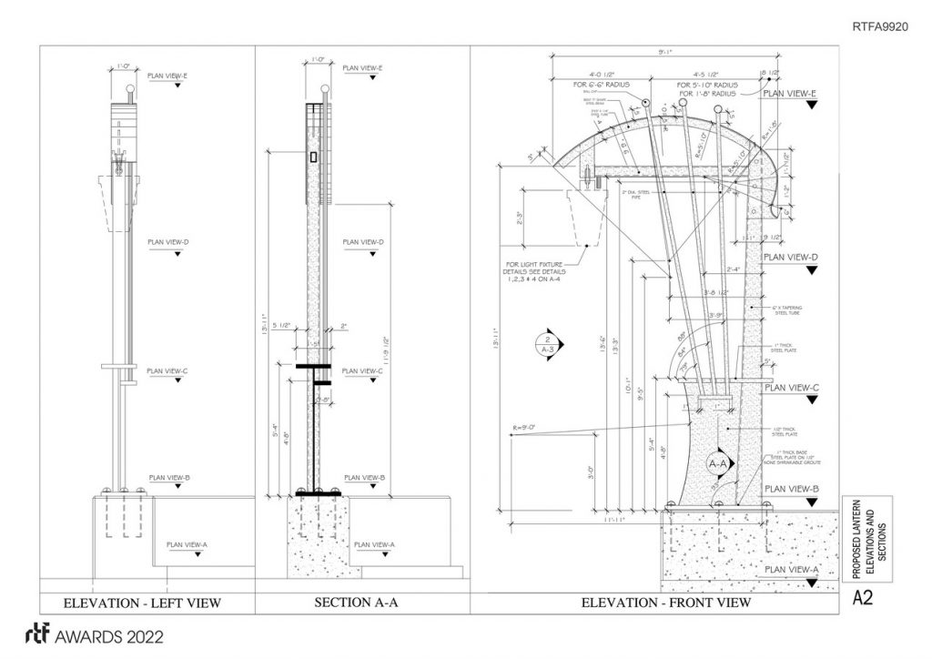 Lantern Signage | McClellan, Badiyi & Associates Architects - Sheet3