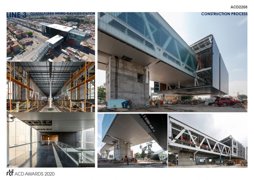 LINE 3 GUADALAJARA METRO / ELEVATED STATION | SENER Ingenieria y sistemas - Sheet4