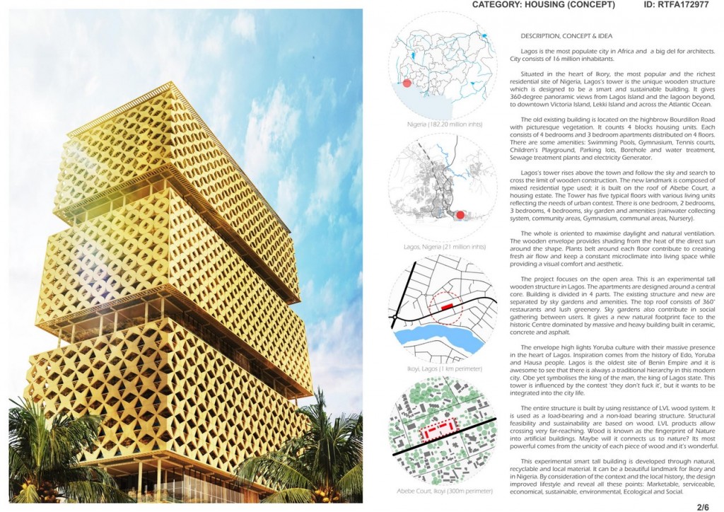 Lagos's Wooden Tower | HKA | Hermann Kamte & Associates - Sheet2