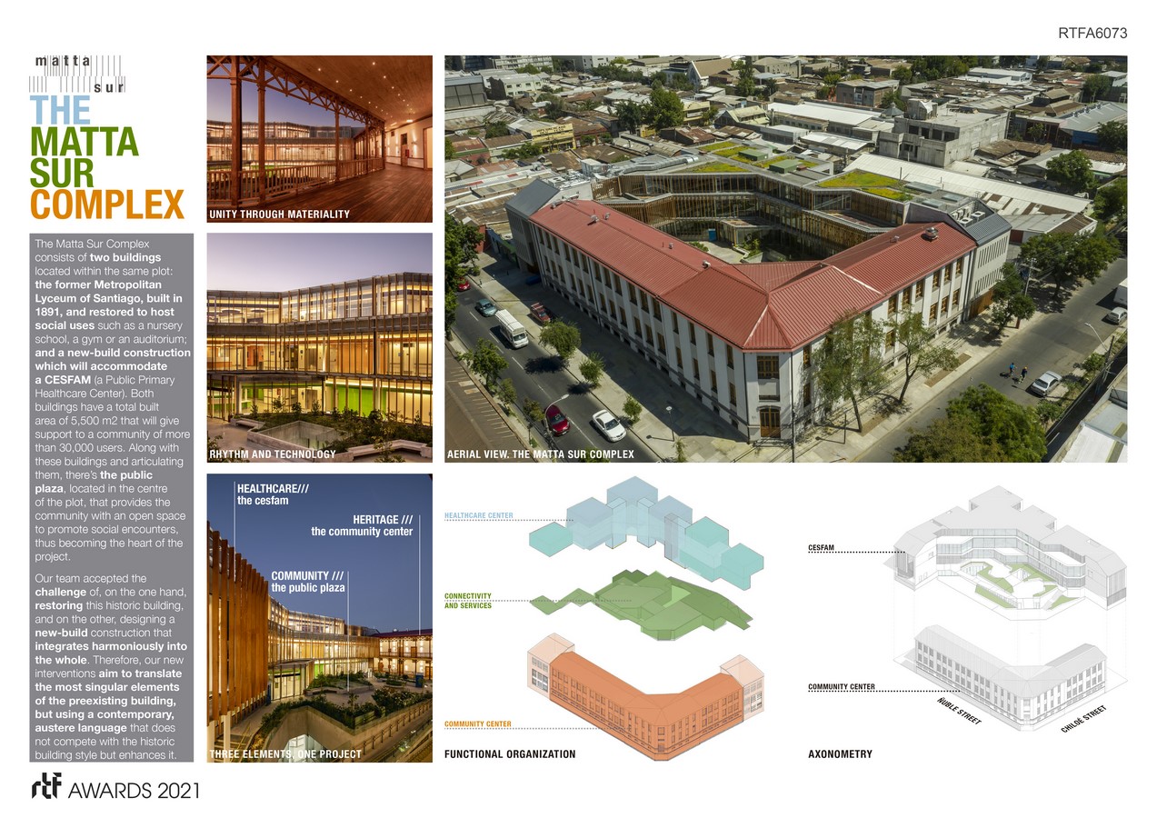 MATTA SUR COMMUNITY CENTER + CESFAM | luis vidal + architects - Sheet3