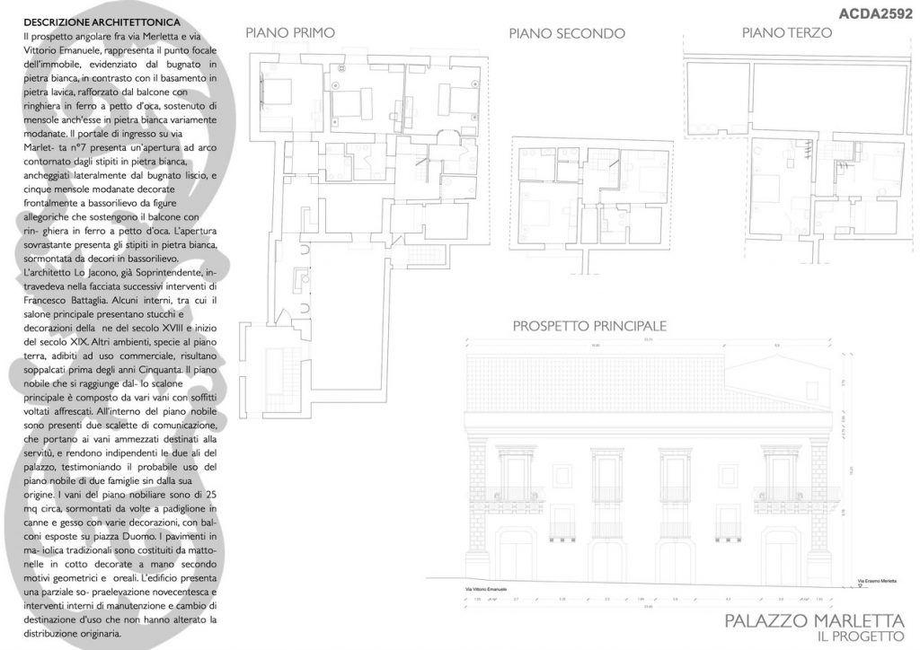 Palazzo Marletta Boutique Hotel Dimora Storica Xviii Sec | Studio Di Architettura Arch. Anna Polisano - Sheet3