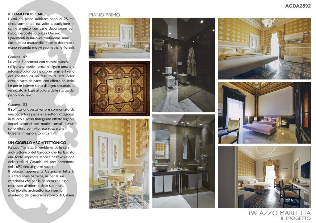 Palazzo Marletta Boutique Hotel Dimora Storica Xviii Sec | Studio Di Architettura Arch. Anna Polisano - Sheet4