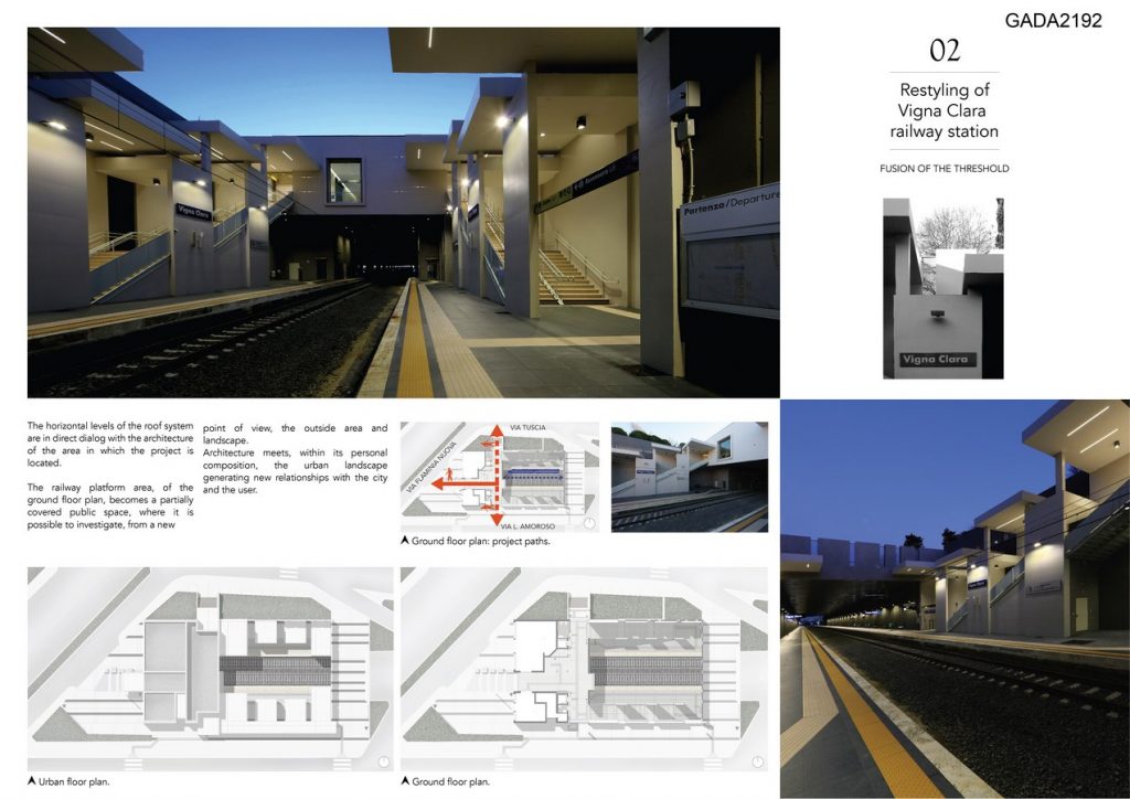 Restyling Vigna Clara Station Rome-Italy | Amaart - Sheet2