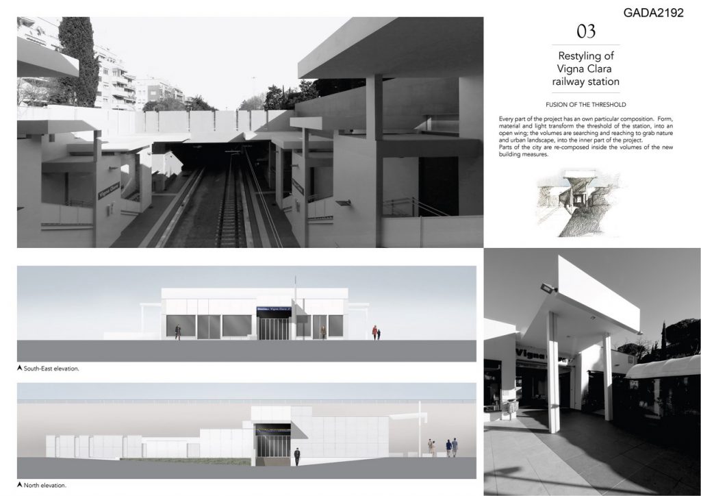 Restyling Vigna Clara Station Rome-Italy | Amaart - Sheet3