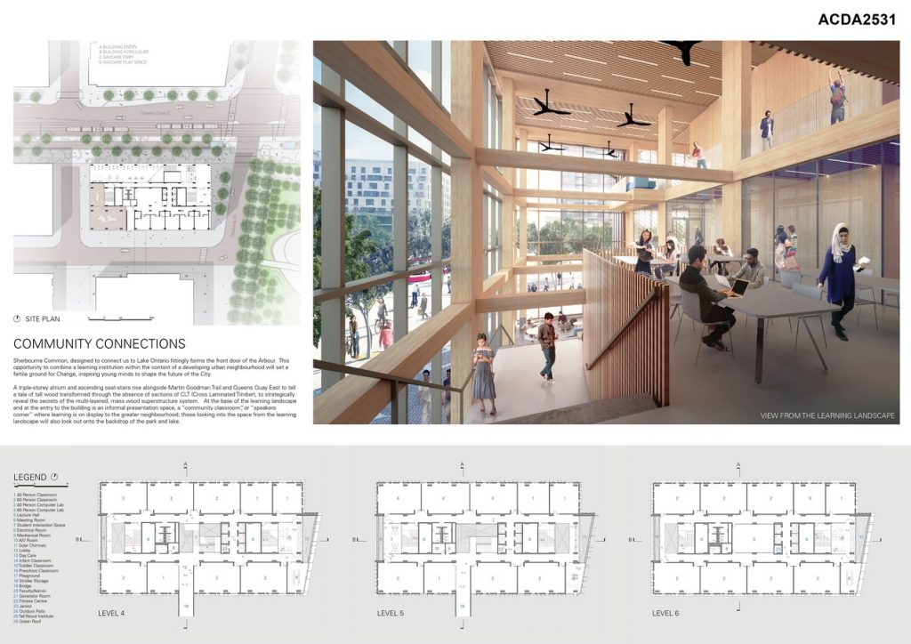 The Arbour’ – George Brown College Tall Wood Building | Moriyama & Teshima Architects & Acton Ostry Architects - SHeet3