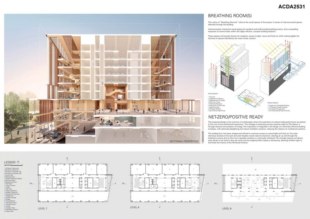 The Arbour’ – George Brown College Tall Wood Building | Moriyama & Teshima Architects & Acton Ostry Architects - SHeet4