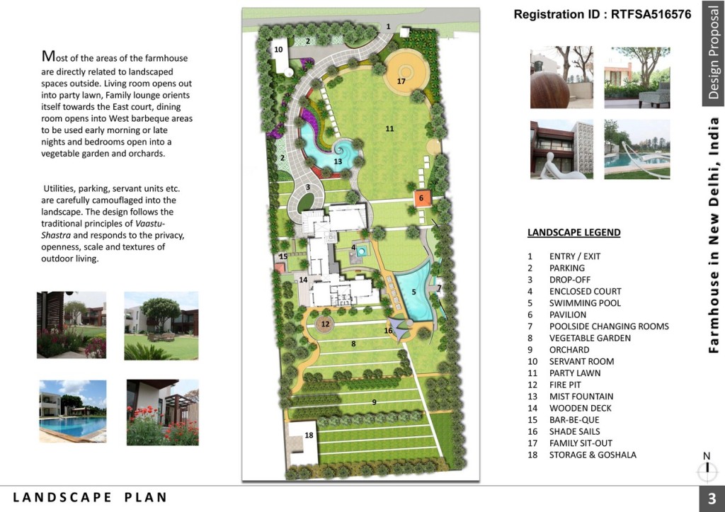 Farmhouse In Delhi India | Quintessence Landscape Architecture - Sheet3