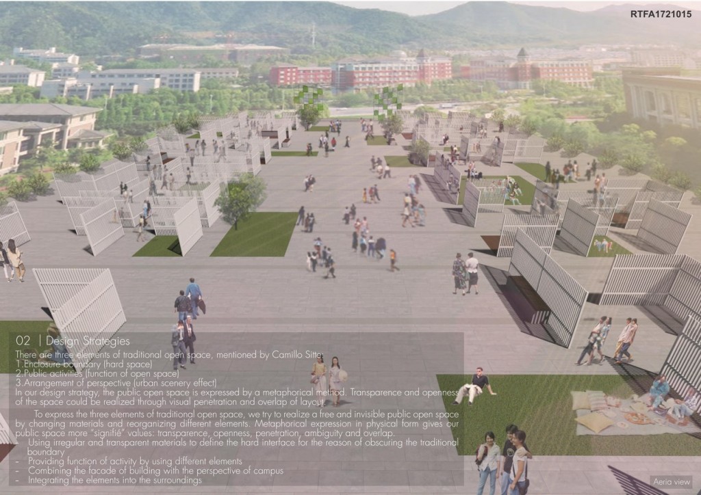 Invisible Plaza - a Metaphor of Public Space in Campus | YU-ROU LI - Sheet3