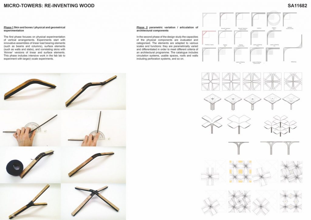 Micro-Towers Reinventing Wood | Innovative Form + Construction Intelligence / SUTD - Sheet3