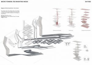 Micro-Towers Reinventing Wood | Innovative Form + Construction Intelligence / SUTD - Sheet4