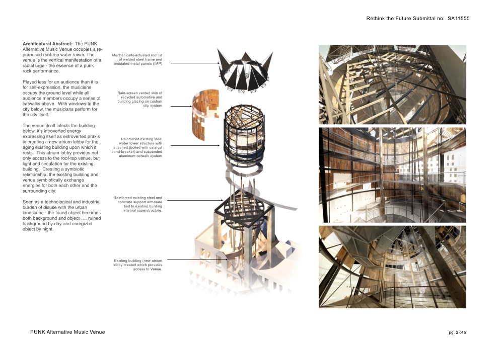 Punk Music Venue (abandoned water tower) | markharris ARCHITECTS - Sheet2