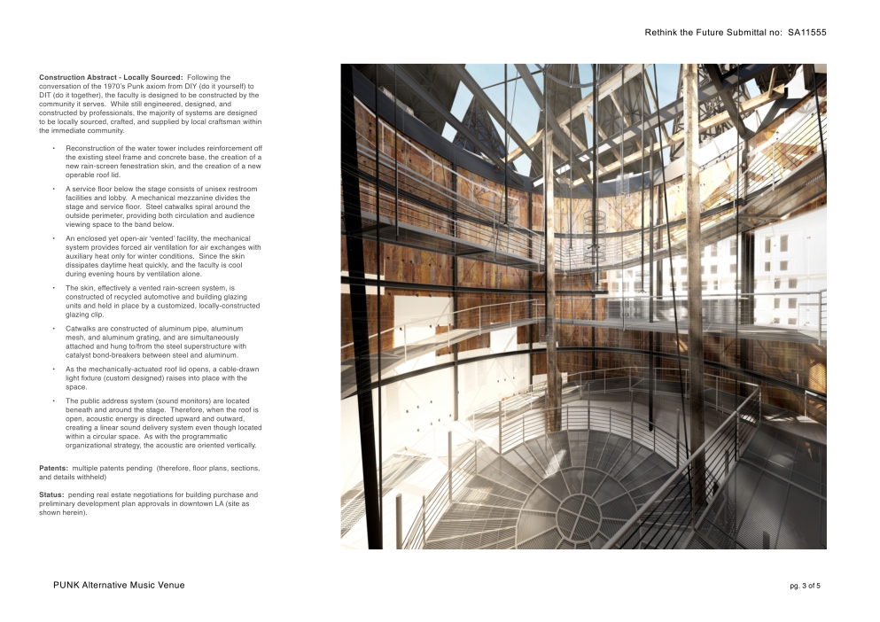 Punk Music Venue (abandoned water tower) | markharris ARCHITECTS - Sheet3