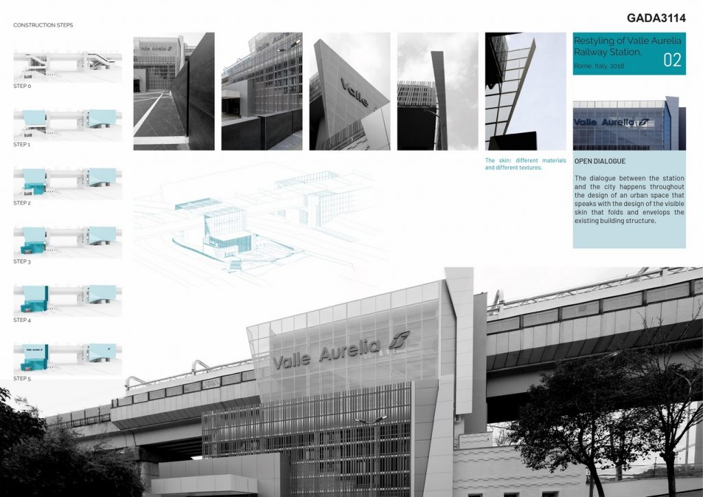 Restyling of Valle Aurelia Railway Station Rome Italy | AMAART - Sheet4