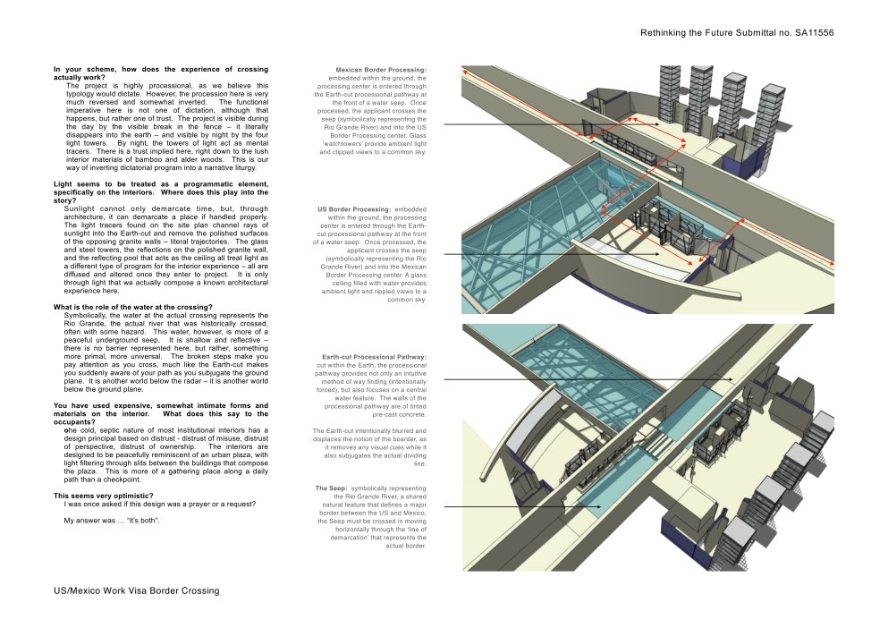 USMexico Border Crossing | markharris ARCHITECTS - Sheet3